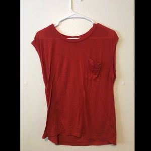 Cute rust colored blouse